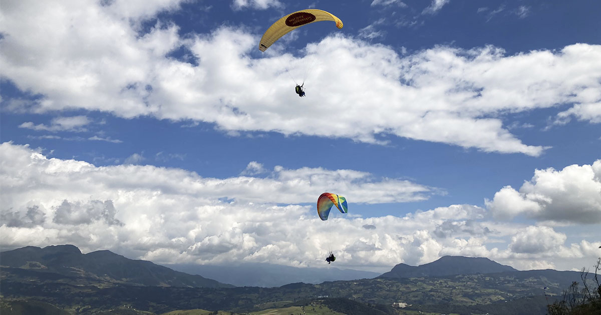 Parapente en Bogotá