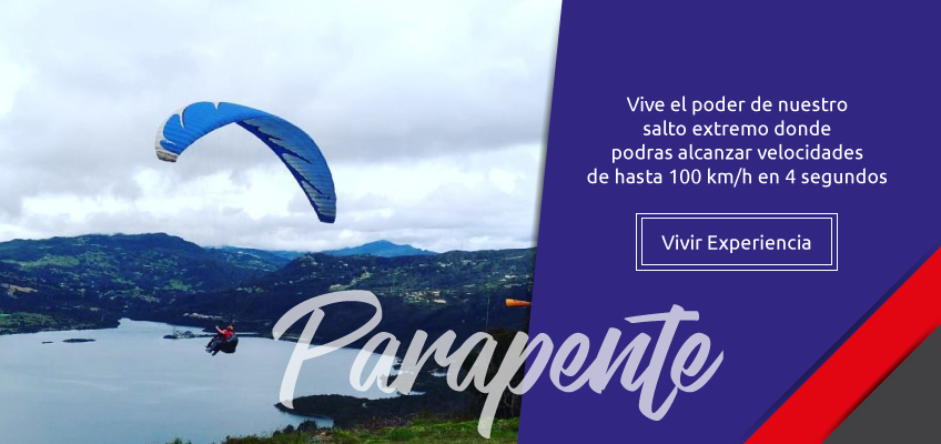 parapente en la calera