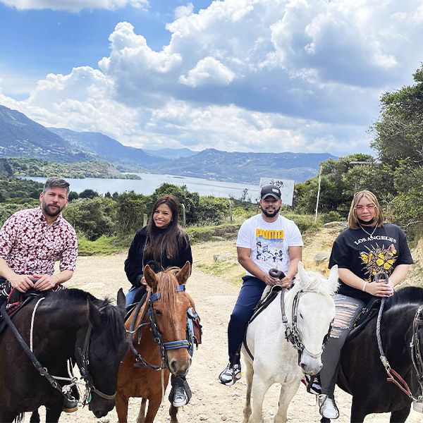 Cabalgata en la calera